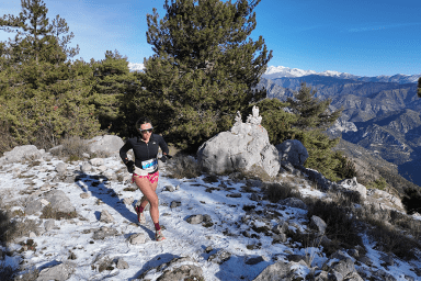 Trail du soleil levens